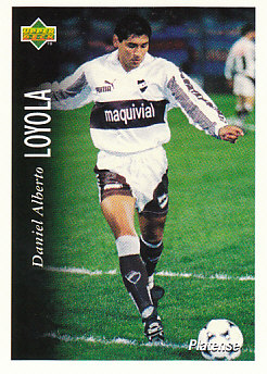 Daniel Alberto Loyola Platense 1995 Upper Deck Futbol Argentina #147